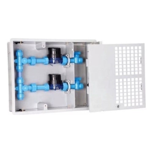 Caixa Hidrometro Padrão Sabesp P/01 P/02 Relógio Agua Completo