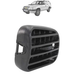 Difusor De Ar Central S10 E Blazer 2001 A 2009 2010 2011 Preto
