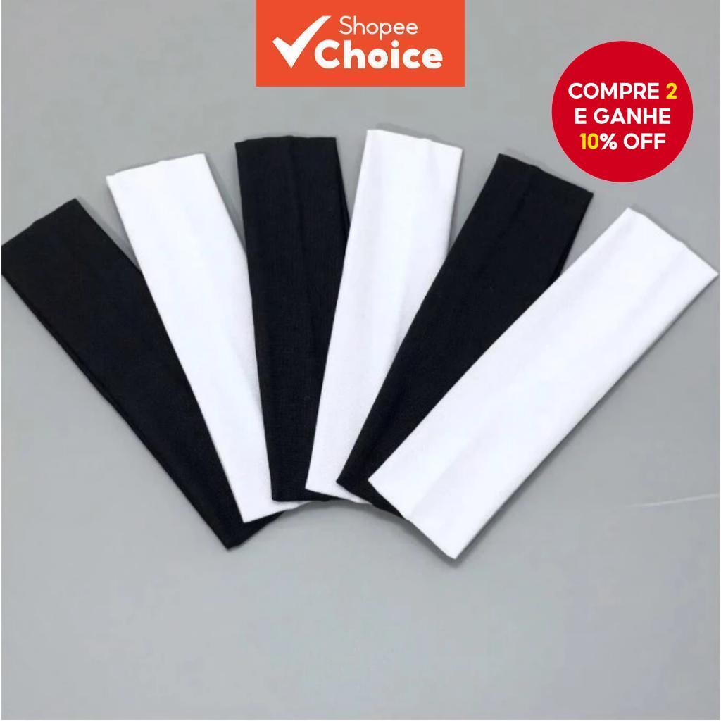 Cor Sólida Alta Elástica Bandana Yoga Esportes Acessórios Para O Cabelo Lenço Absorvente De Suor De Abas Largas