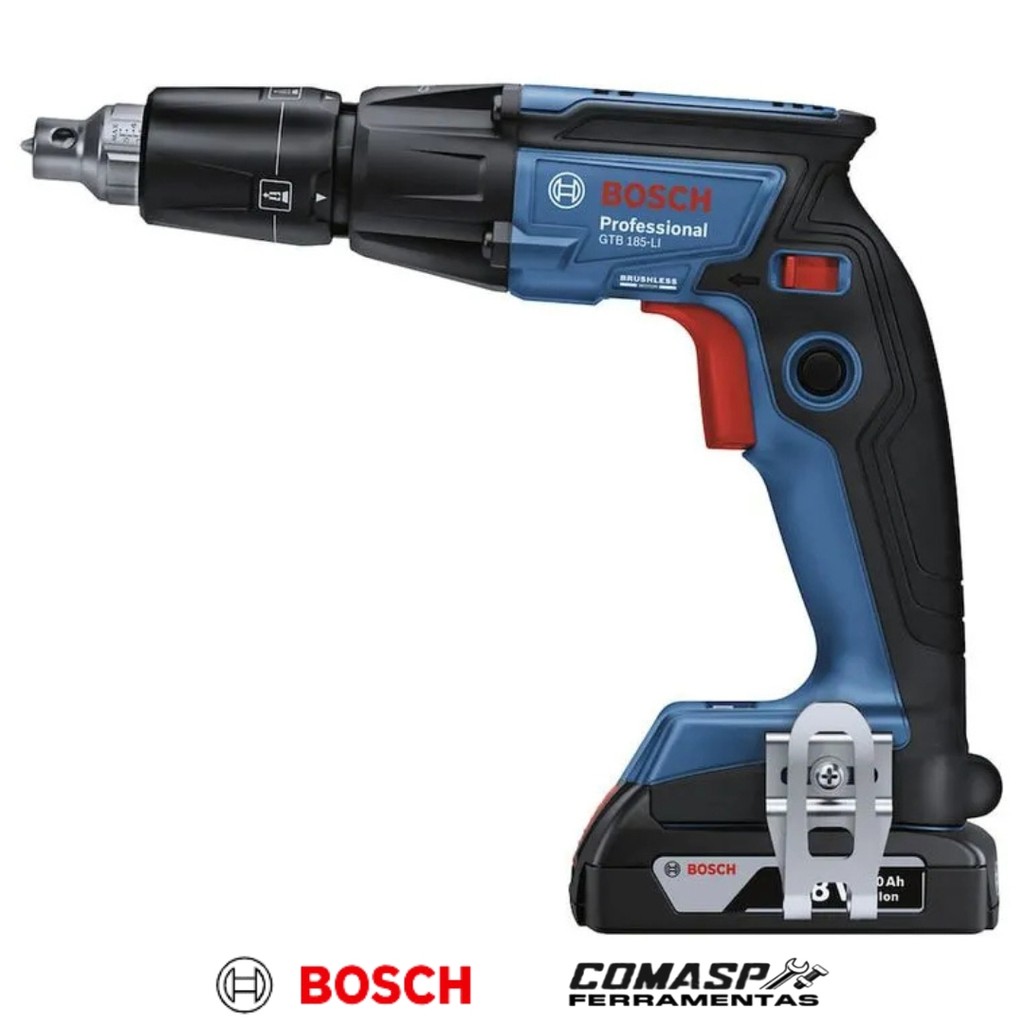 Parafusadeira para Drywall Bosch GTB 185-LI, 18V, 2 bat · foto 2