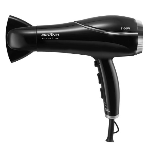 Secador De Cabelo Com Íons Tourmaline Bivolt 2100w - Bsc2150 Britania