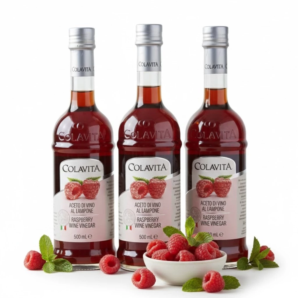 Kit c/ 3und Vinagre de Framboesa Gourmet COLAVITA 500ml