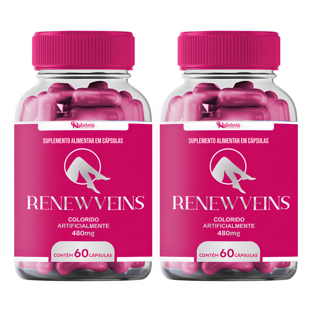 Kit 2 Renewveins - Tratamento Natural 2 Meses - Loja Oficial Renew Veins Para Varizes em Oferta na Shopee