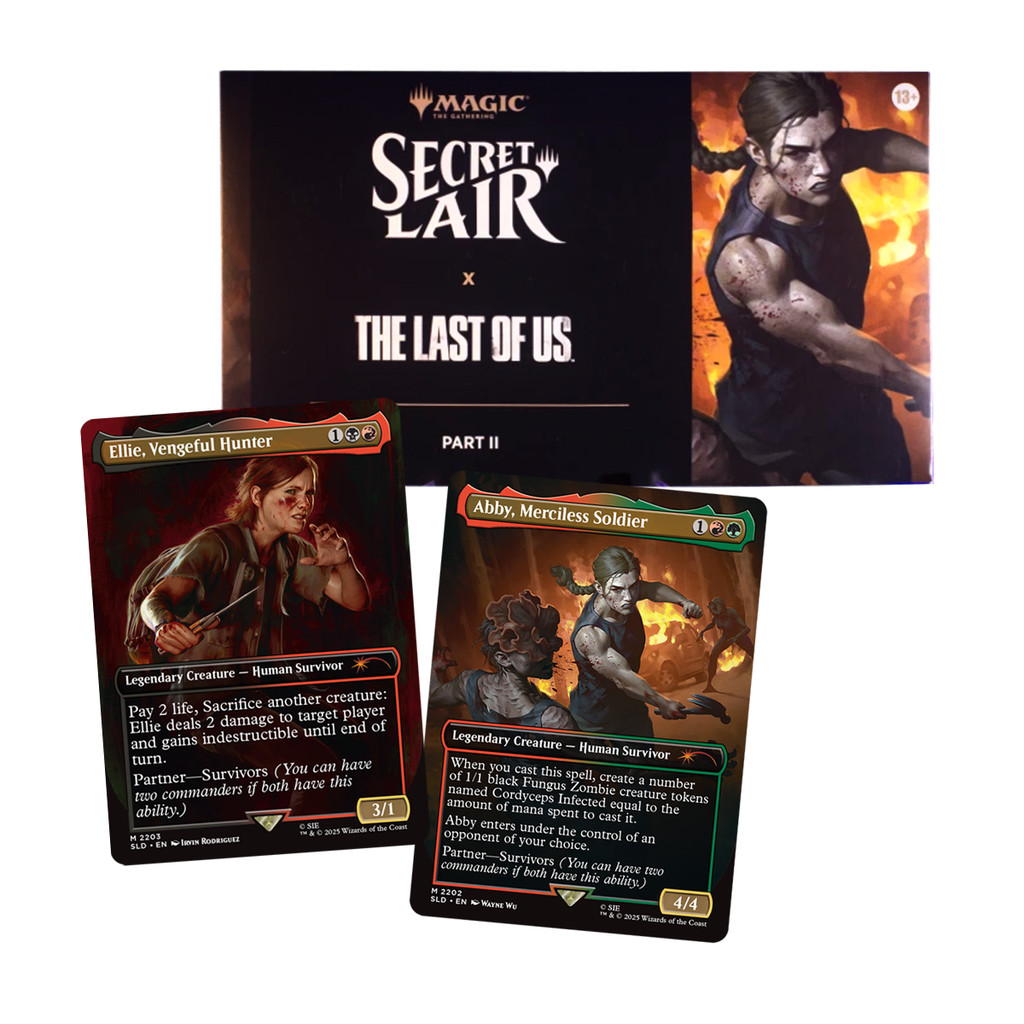 Magic The Gathering Secret Lair The Last Of US: Part 2 EN