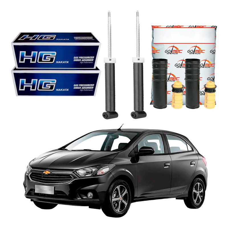 Kit Amortecedor Traseiro, Onix 1.0 1.4 2017 A 2019