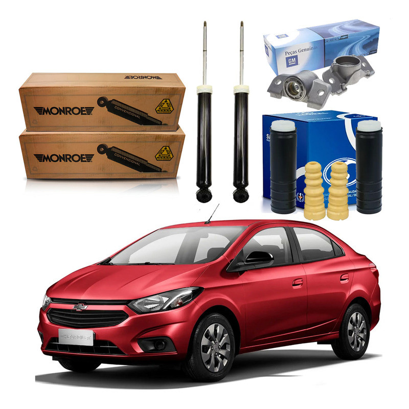 Kit Amortecedor Traseiro Monroe Joy Plus 1.0 2019 A 2021