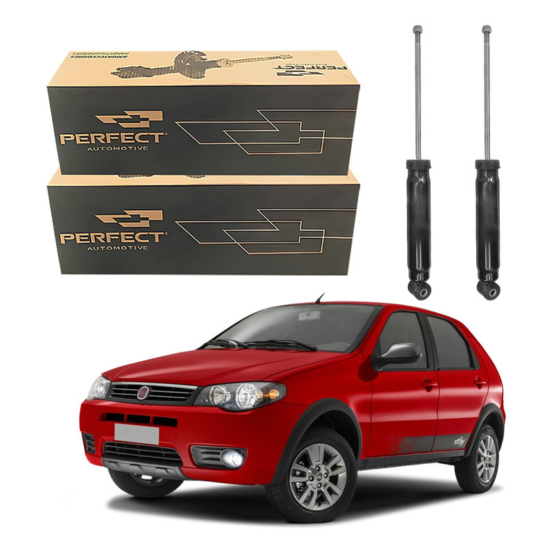 Par Amortecedor Traseiro Fiat Palio Way 1.0 2013 A 2017