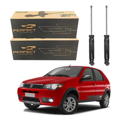 Par Amortecedor Traseiro Fiat Palio Way 1.0 2013 A 2017