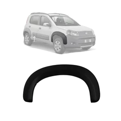 Moldura do Paralama Novo Uno Way 2011 2012 2013 2014 2015 2016 2017 2018