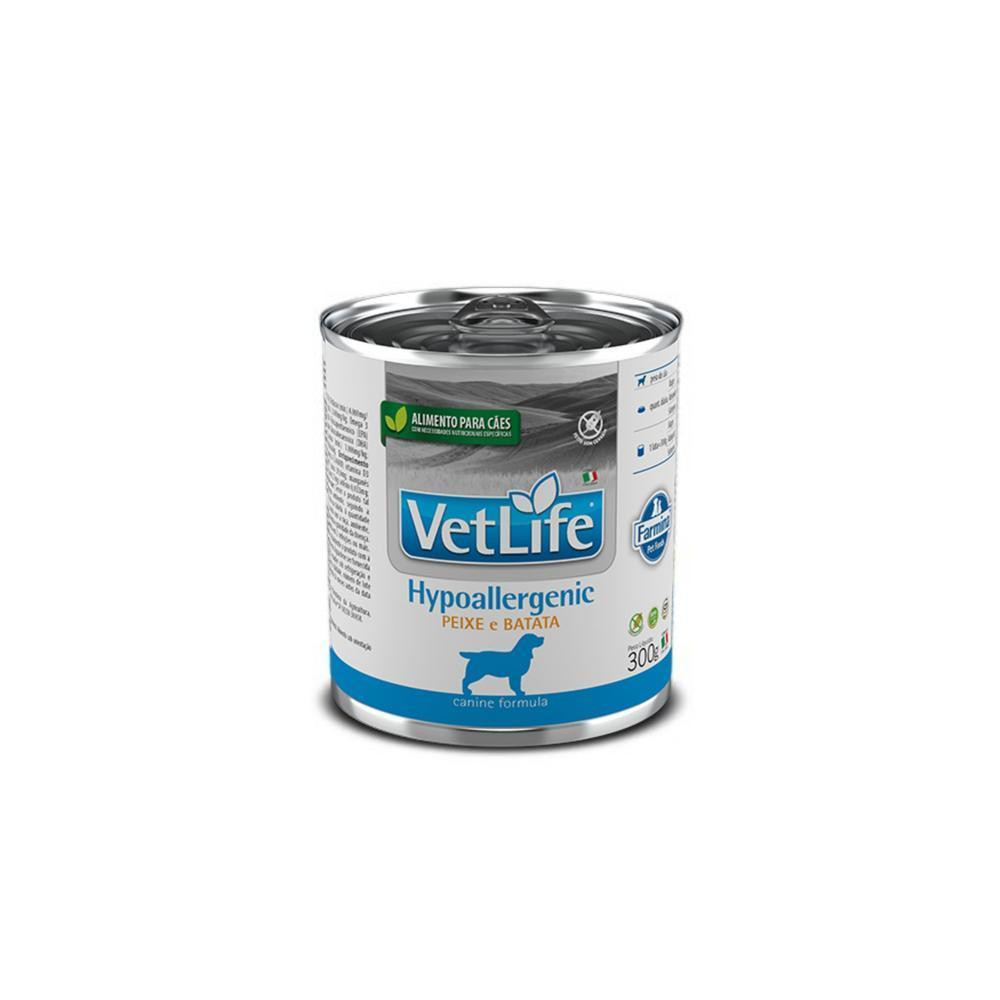 Vet Life Hypoallergenic Fish para Cães Adultos de Todas as Raças 300g em Oferta na Shopee