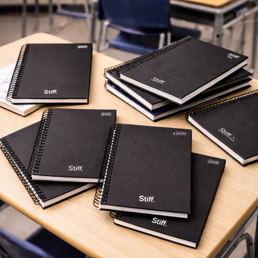 Caderno Universitário 10 Matérias Stiff Slim 160 Folhas Jandaia 2026