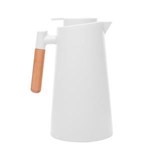 Garrafa Térmica Escandinávia de Plástico Branca 1L - Lyor