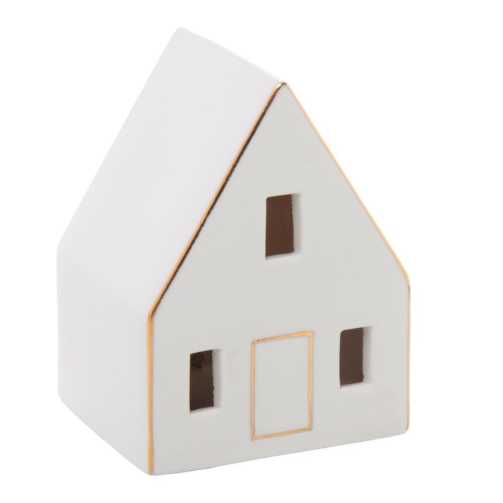 Casa Wolff Refugio de Luz 7cm x 6cm x 9cmcm Cerâmica em Oferta na Shopee