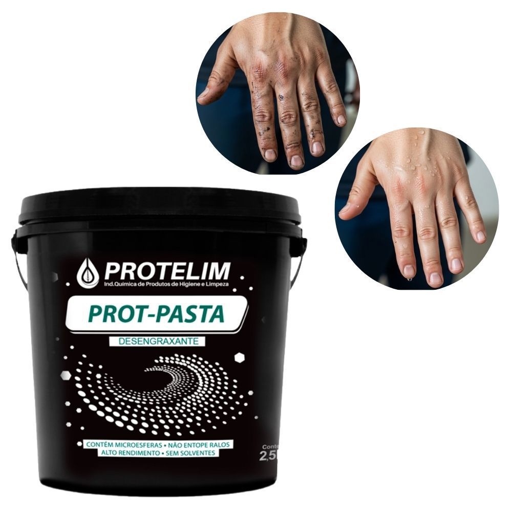 Pasta Para Lavar Maos Desengraxante Sabao Mecanico 2,5kg