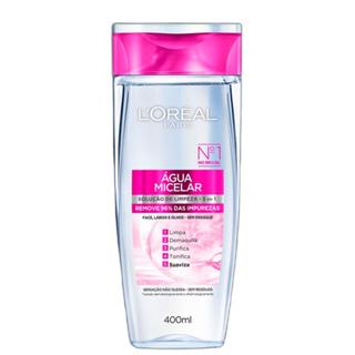 Água Micelar Loréal Paris Dermo Expertise 5 Em 1 400ml em Oferta na Shopee