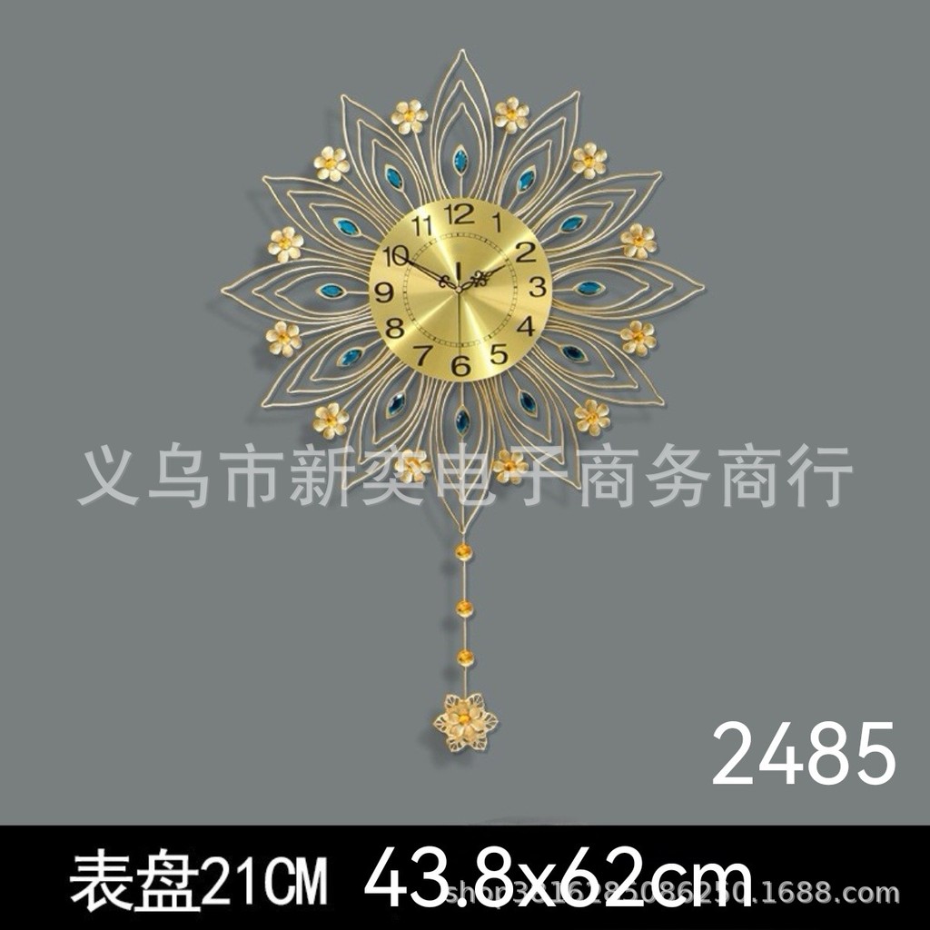 relogio de parede grande relogio de parede relogio de parede cozinha Relógio de parede de luxo com luz europeia, relógio