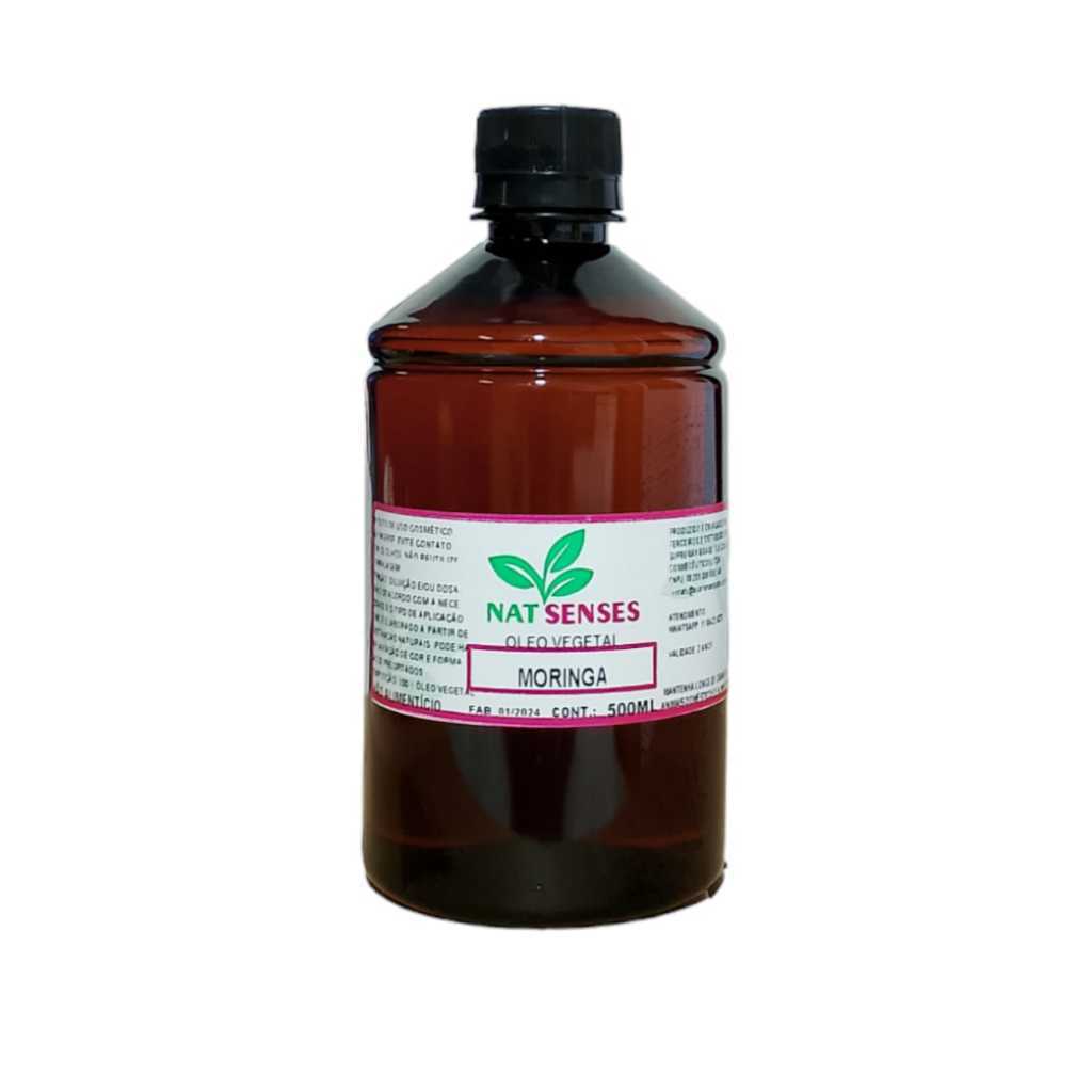 Óleo vegetal Moringa 100% puro - 500ml