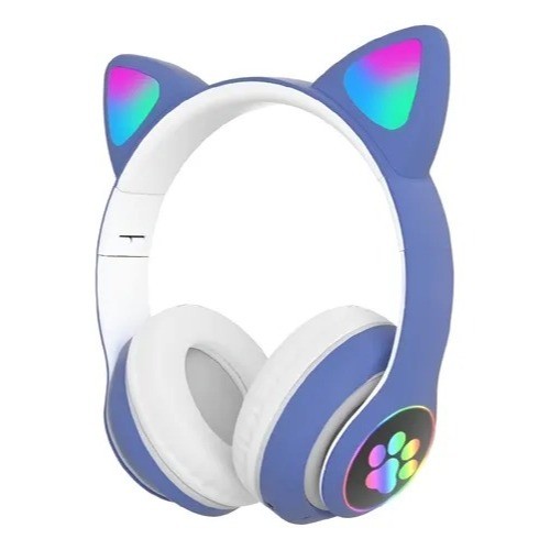 Fone De Ouvido sem Fio Gatinho Led Bluetooth Crianças em Oferta na Shopee
