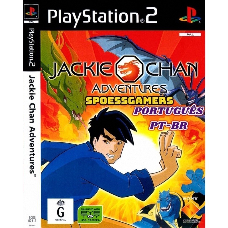 Jogo Ps 2 Jackie Chan Adventures Em Português Desbloqueado