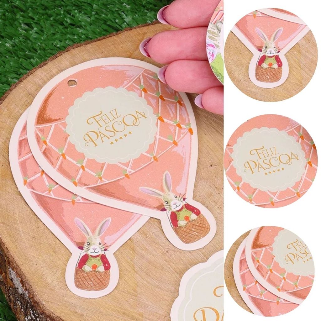 20 TAGS PÁSCOA BALÃO VILA ENCANTADA 5810 ( PASCOA JANGO 2026 ) em Oferta na Shopee