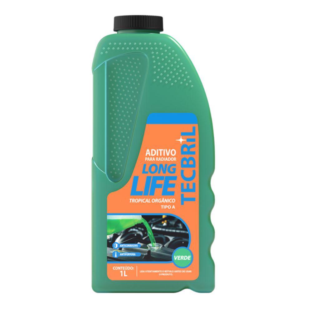 Aditivo Radiador Orgânico Verde Tropical Long Life 1L