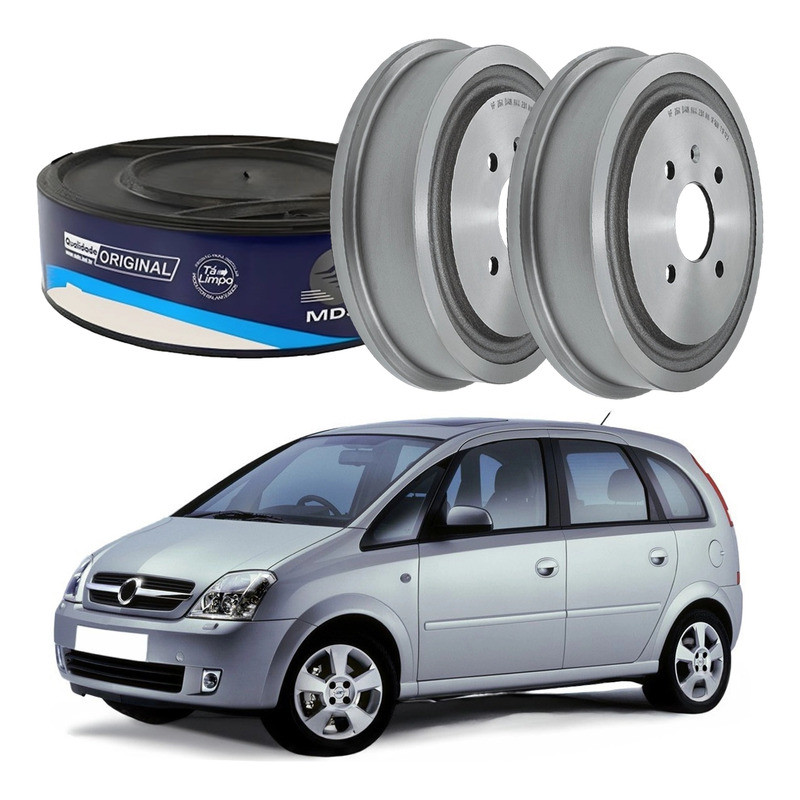 Tambor Freio Traseiro Meriva 1.8 2003 A 2008 em Oferta na Shopee