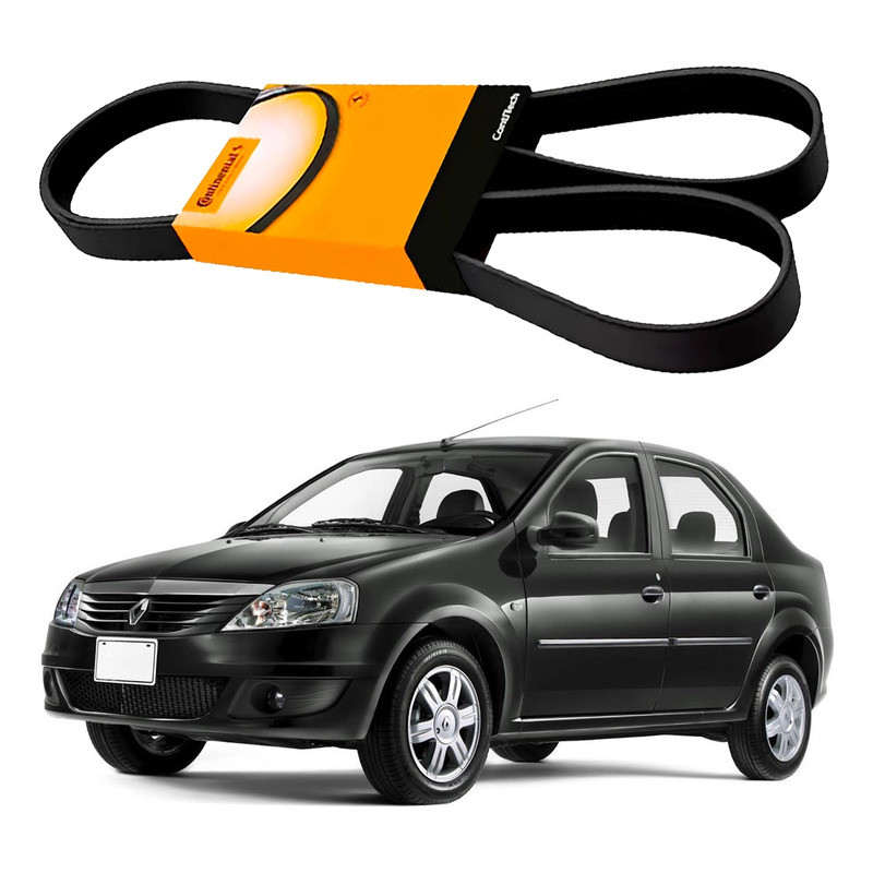 Correia Alternador Logan 1.6 16v 2007 A 2013