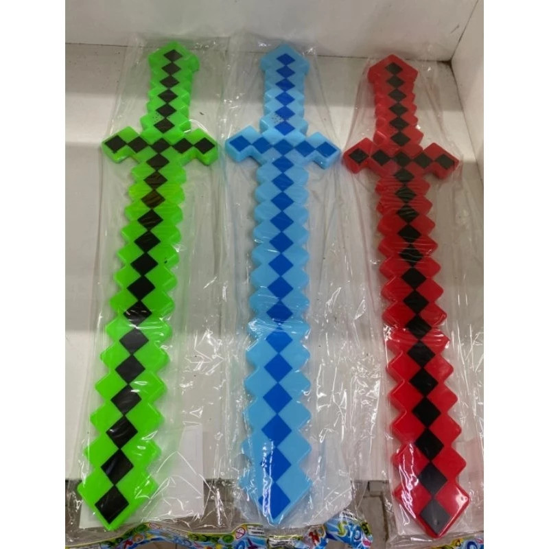 Espada Pixel Brilhante | Traga a alegria do jogo para a realidade!