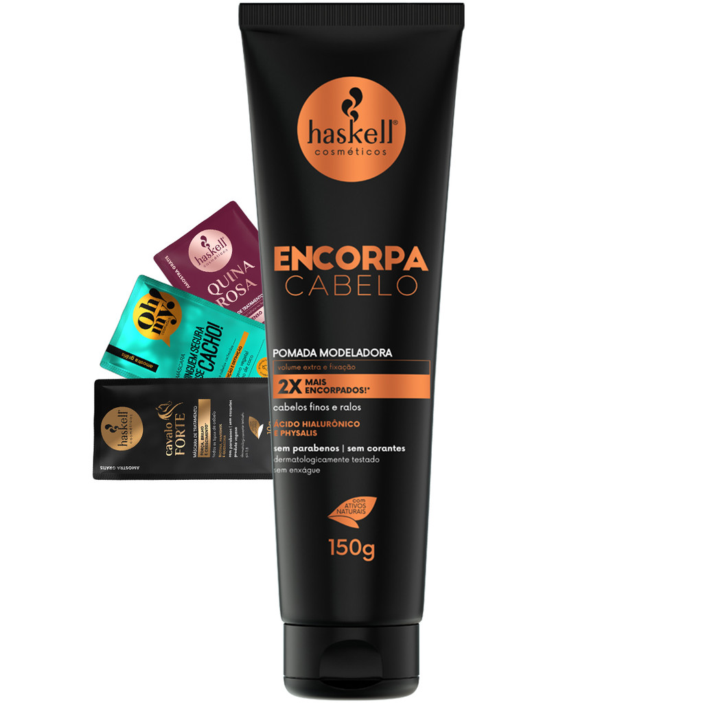 Pomada Modeladora 150gr Haskell Encorpa Cabelo