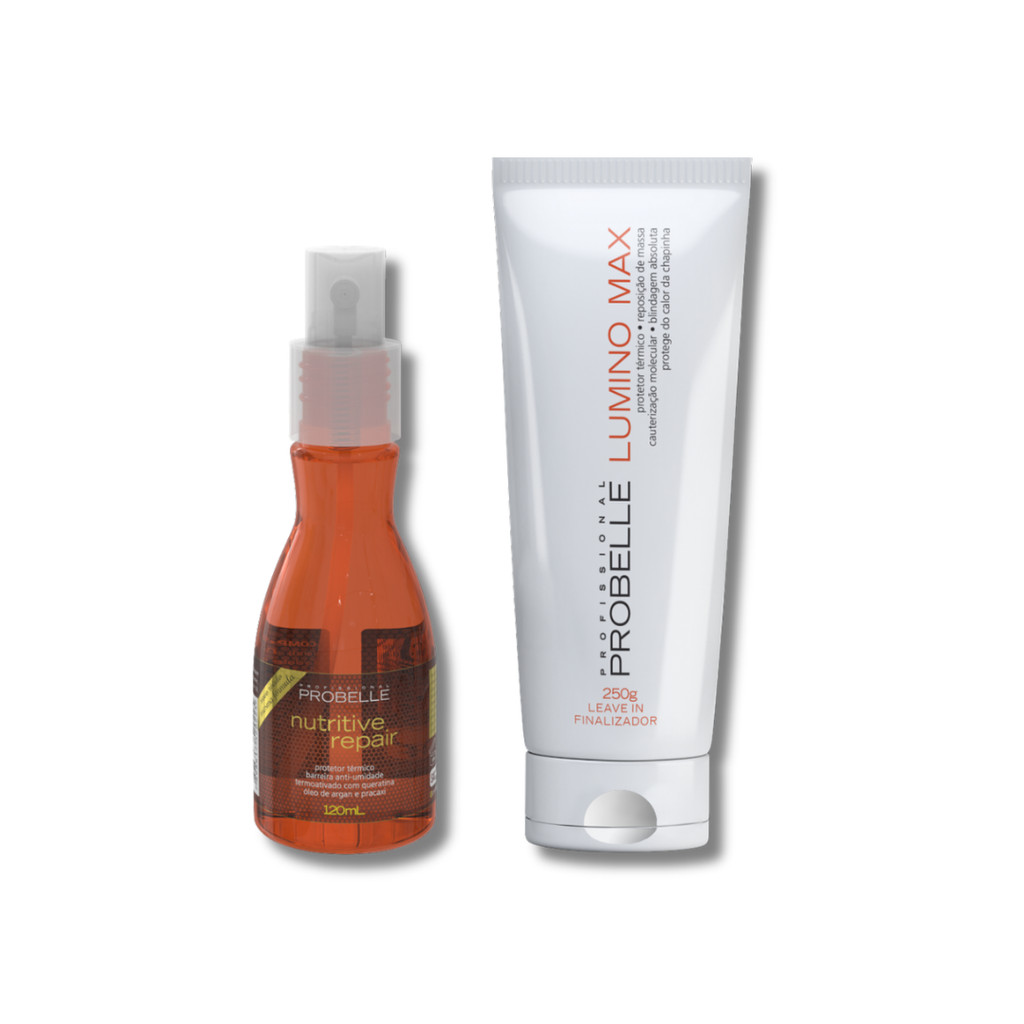 Kit Leave in Lumino Max 250g + Nutritive 120ml Probelle