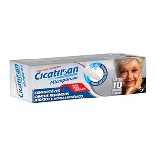 Curativo Cicatrisan Microporoso com 10 Unidades em Oferta na Shopee