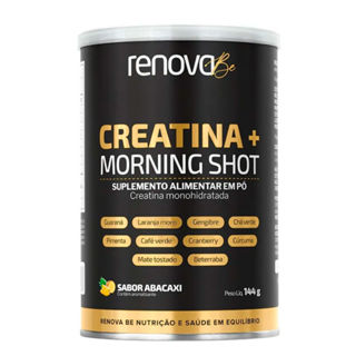 Creatina + Morning Shot Renova Be Sabor Abacaxi 144G em Oferta na Shopee