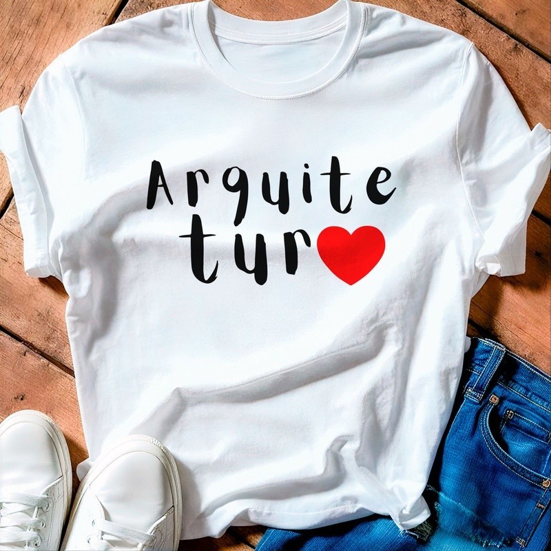 Camiseta Atmclass Blusa Unissex T-shirt Camisa   Arquitetura Profissão Curso Faculdade Universidade Camisa  T-shirt Unis