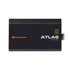 Fonte Cougar Atlas, 650W, 80 Plus Bronze, ATX 3.1, PFC Ativo, Preto - 31AA065001P01