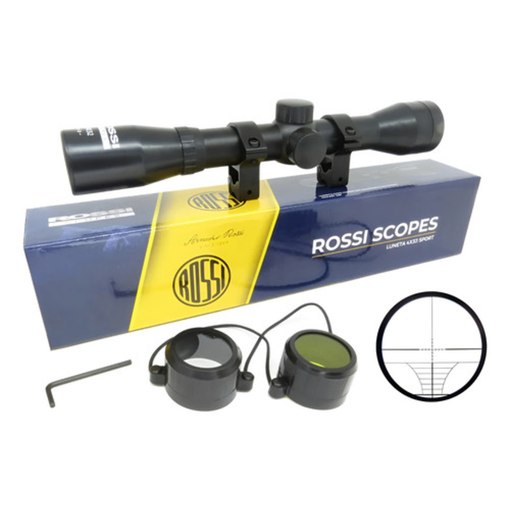 Luneta Rossi  SPORT 4x32 Original – Alta Precisão e Nitidez