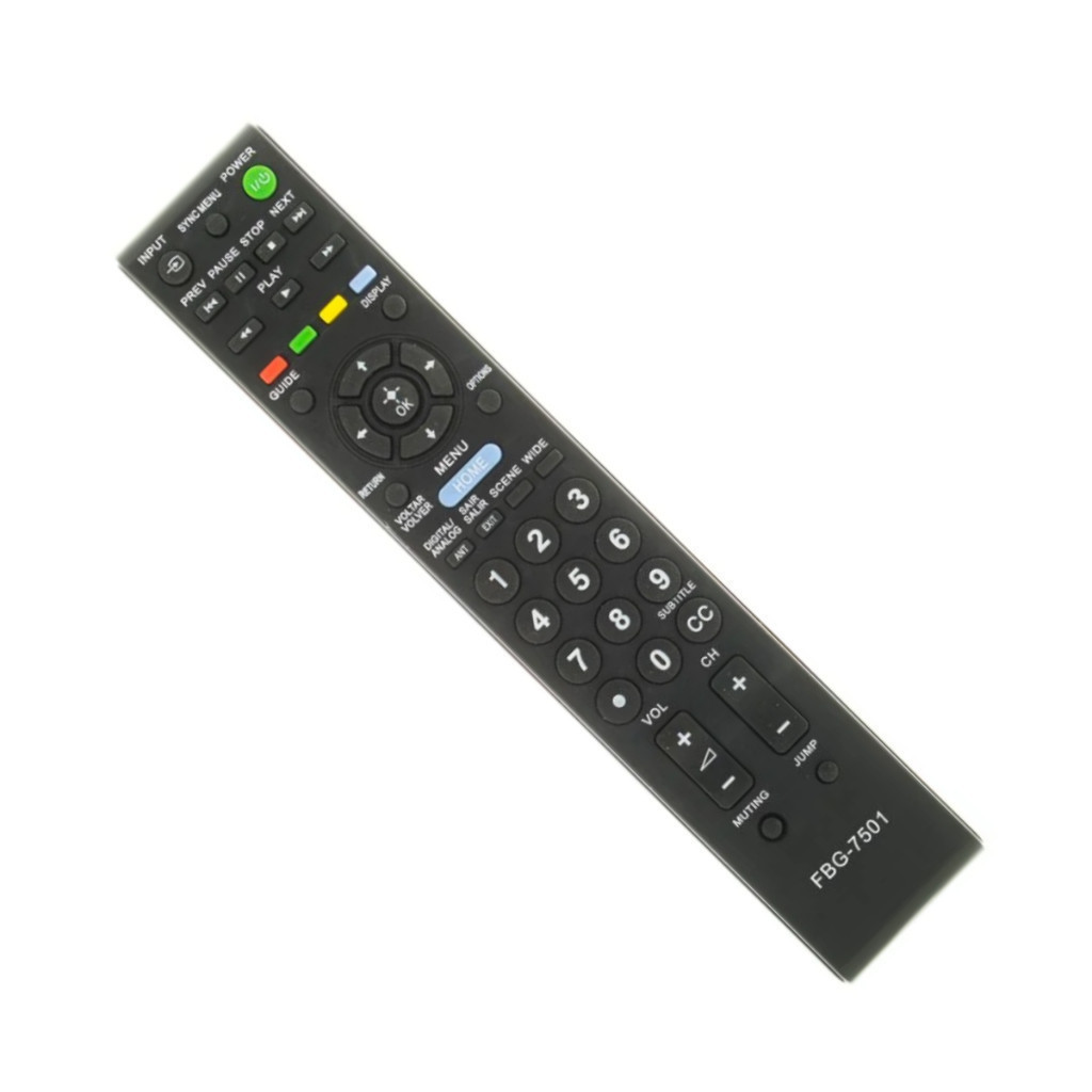 Controle Remoto Para Tv Sony Bravia FBG 7501 SKY 7501 LE 7012 RMYD081 Rmyd081 — imagem 2 de 2