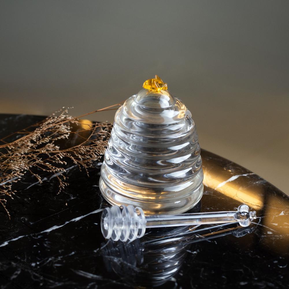 Meleira de Cristal  Lyor Little Bee Ecológico 9cm x 9,5cm em Oferta na Shopee