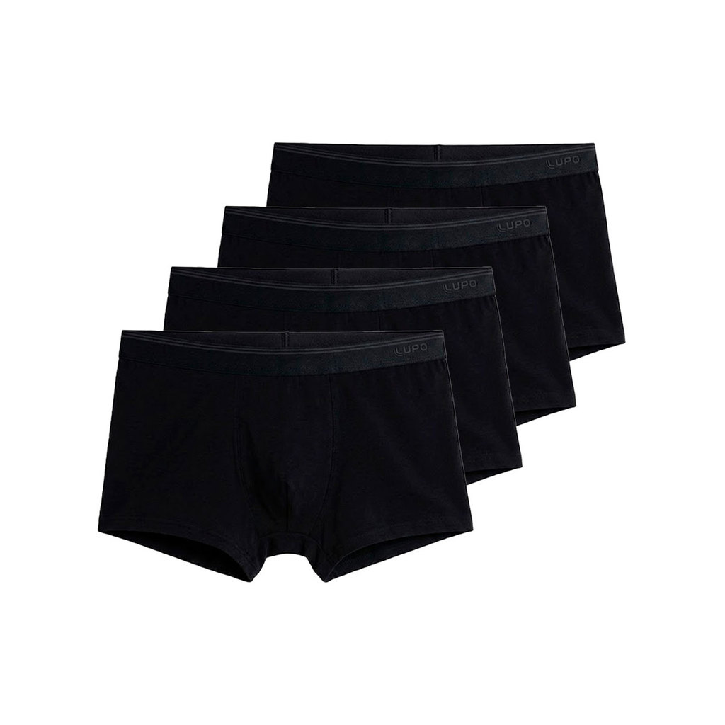 Kit com 4 Cuecas Sunga Lupo 480-003