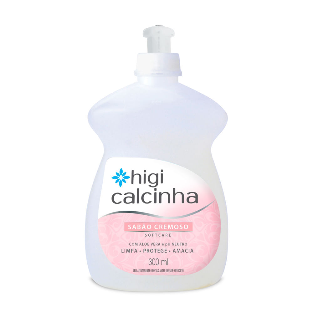 Sabão Líquido Higi Calcinha Softcare 300ml em Oferta na Shopee