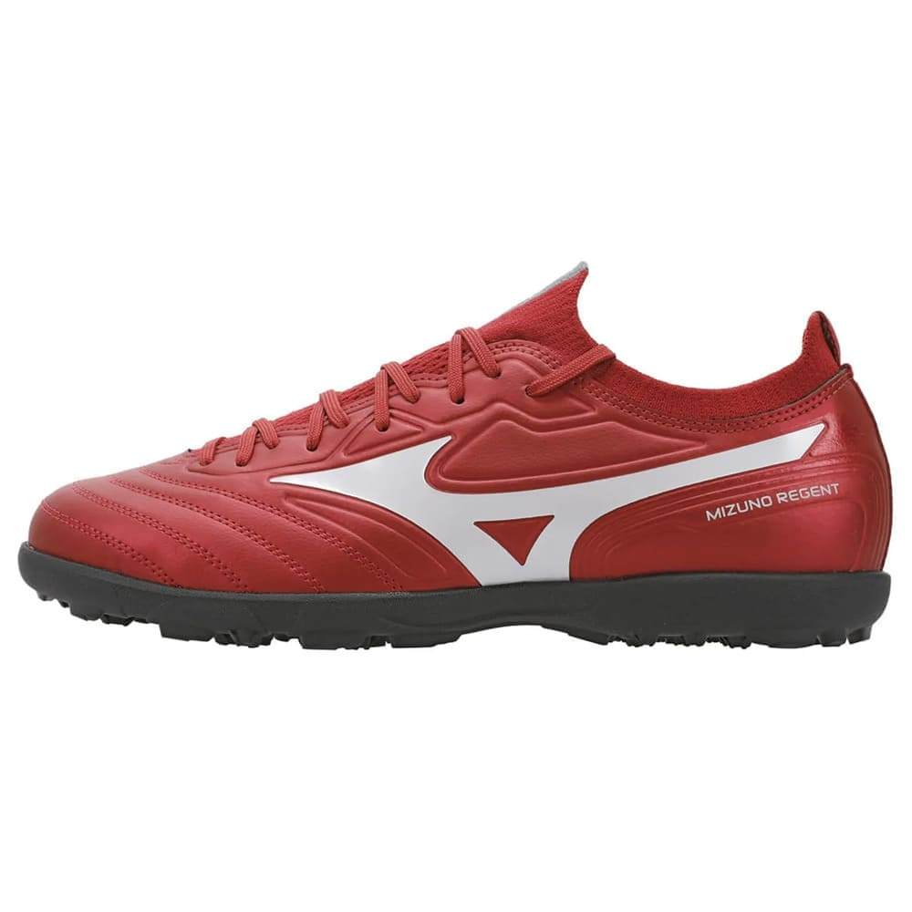Chuteira Mizuno Society Regent Vermelho/Branco Oficial + NF