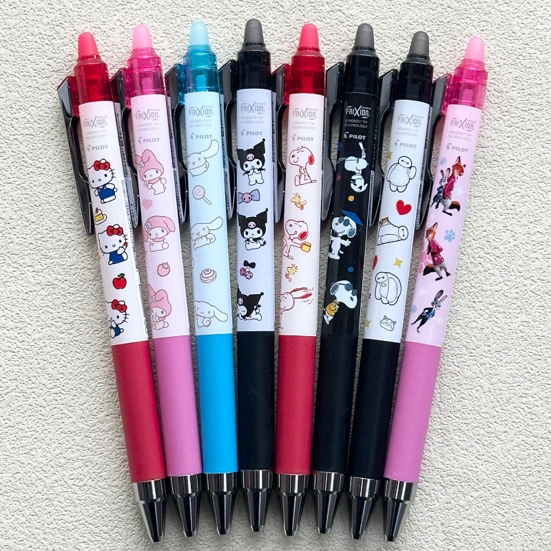 [Coleção limitada] Estoque pronto Japão PILOT/Baile Sanrio Disney Snoopy Co-Branded Edição Limitada Caneta Apagável Colo