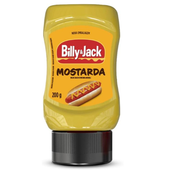 Mostarda Billy & Jack 200g Premium Bisnaga