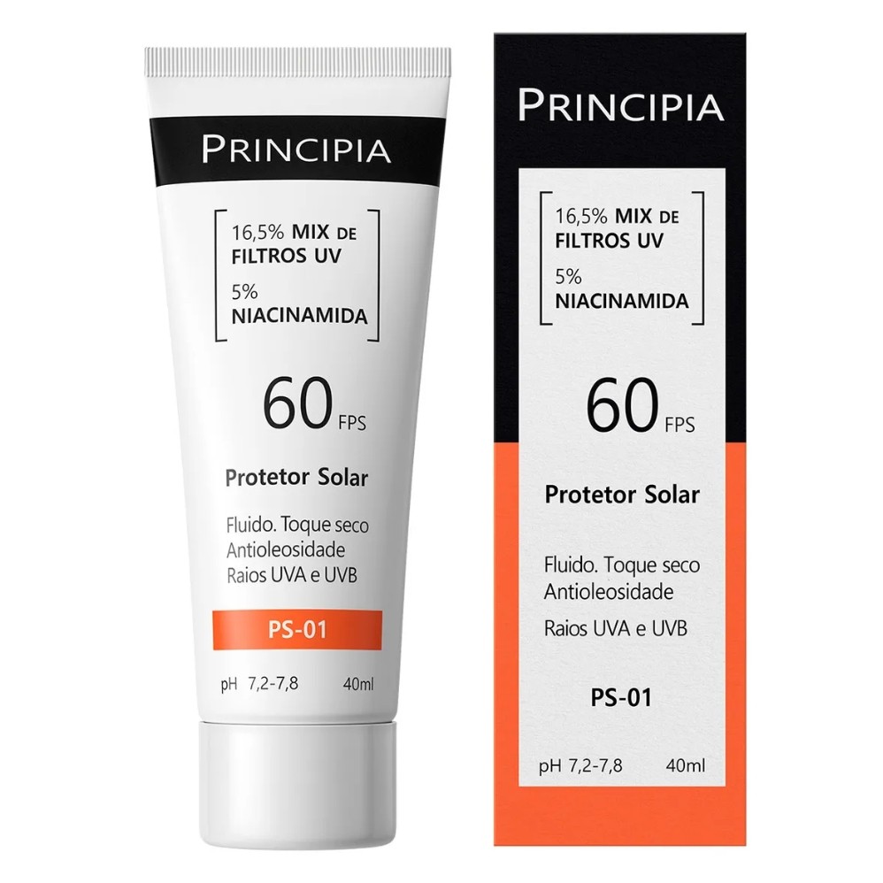 Protetor Solar Principia Toque Seco PS-01 FPS 60 40ml