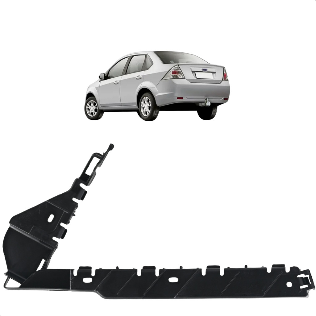 Suporte Parachoque Traseiro Fiesta Sedan 2004 2005 06 07 08 09 2010