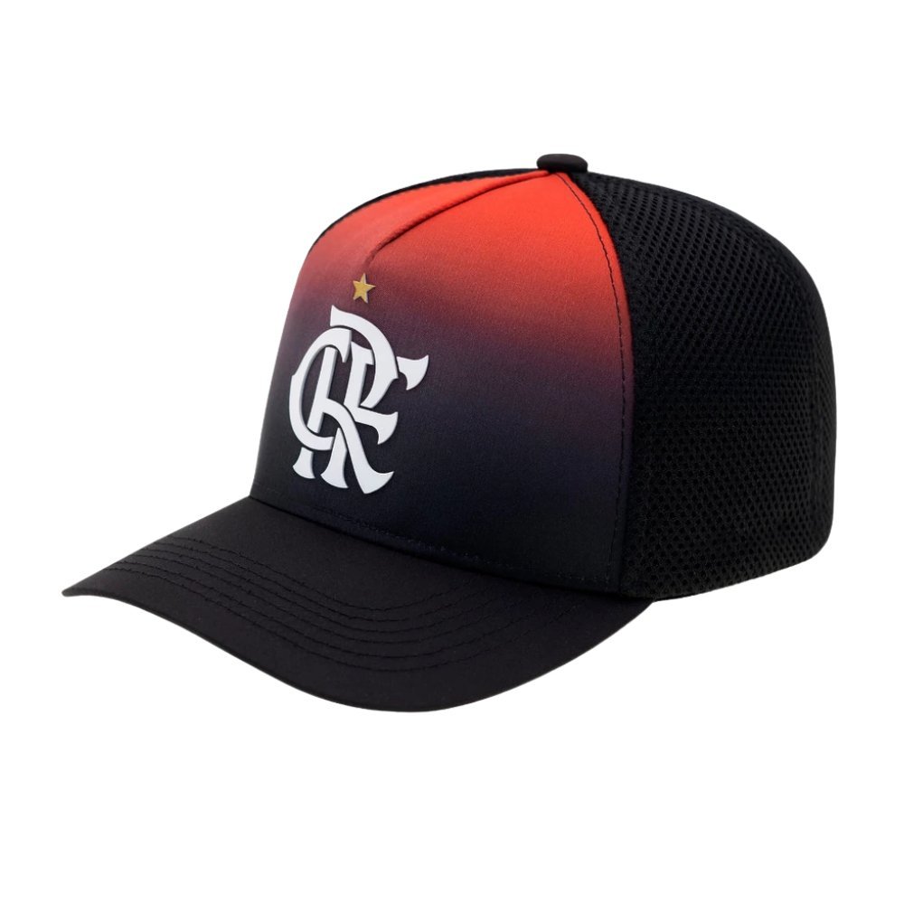 Boné Supercap Flamengo Silk Frontal