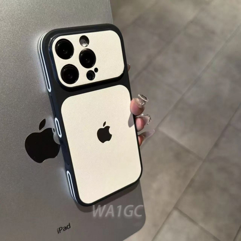 Capa Protetora De Couro Listrado De Alta Qualidade , Adequada Para iPhone 17 , 16 , 15 , 14,13 Pro Max em Oferta na Shopee