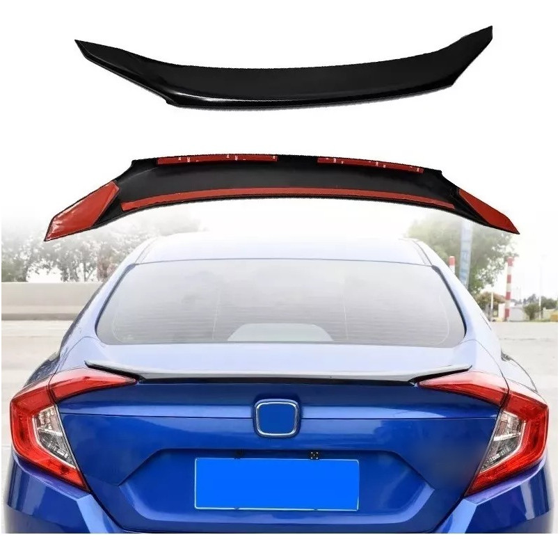Aerofólio Civic G10 2017 2018 2019 2020 2021 Black Piano