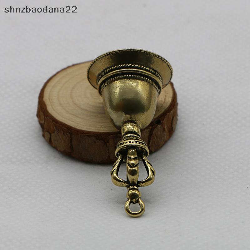Imagem [Shnzd] Artesanato Em Latão Fundido Gota Sino De Vento Bronze Tibetano Criativo EMKK
