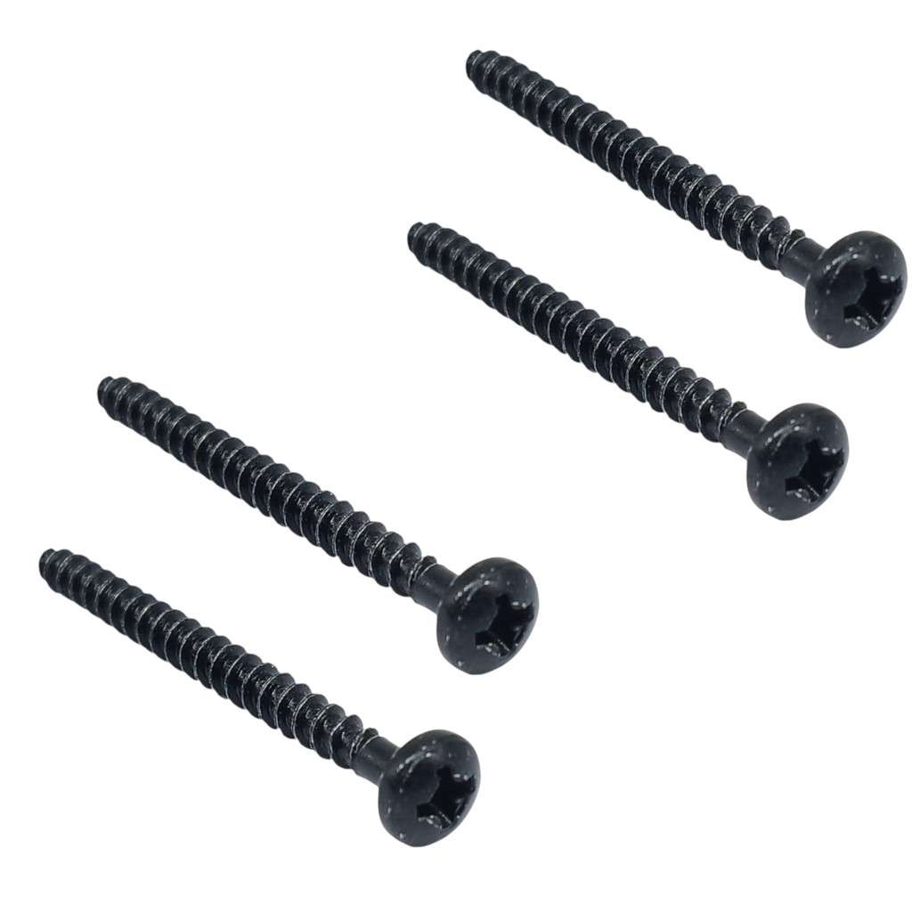 4 Parafuso LONGO 40mm captador Precision Jazz Bass P90 PRETO