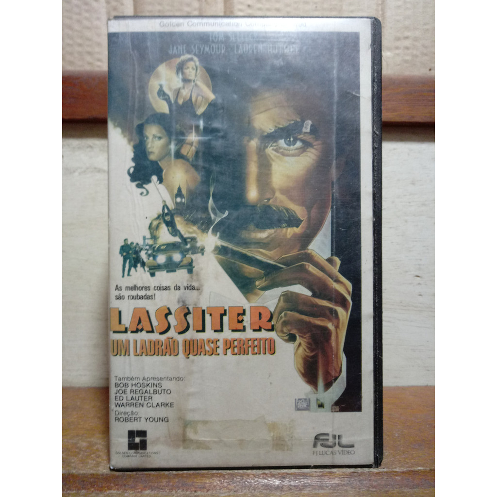 Vhs Lassiter Um Ladrão Quase Perfeito - Tom Selleck